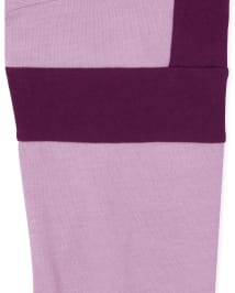 Haut Active Foil à blocs de couleurs pour fille