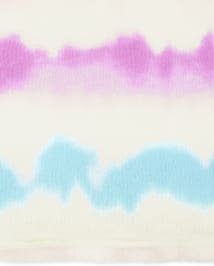 Pull douillet tie-dye pour filles