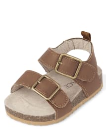 Boys double strap sandals clearance