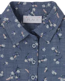 Baby girl chambray shirt hot sale