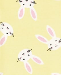 Toddler Girls Bunny Knit Leggings 2-Pack