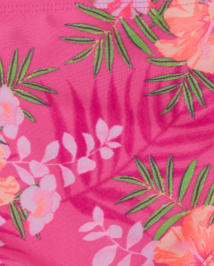 Maillot de bain bikini fleuri pour fille