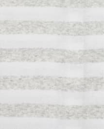 Pyjama une pièce en coton rayé assorti pour bébé et tout-petit unisexe
