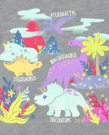 Baby And Toddler Girls Trend Graphic Tee 3-Pack