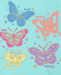 Baby And Toddler Girls Trend Graphic Tee 3-Pack