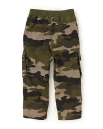 Lot de 2 pantalons cargo chino à enfiler pour bébé et tout-petit garçon