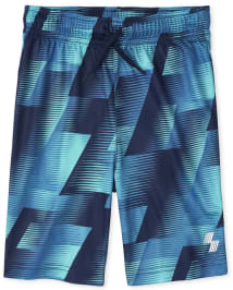 Boys Print Performance Basketball Shorts