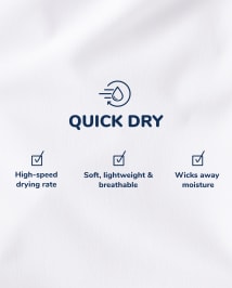 Baby And Toddler Boys Quick Dry Pull On Jogger Shorts