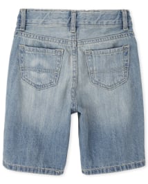 Boys Distressed Denim Shorts The Children s Place CA ENNIS WASH