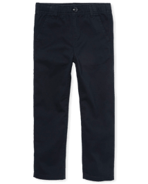 Pantalon chino droit extensible à enfiler pour garçon