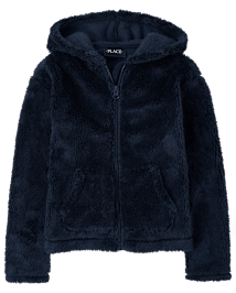 Sherpa hoodie clearance girls