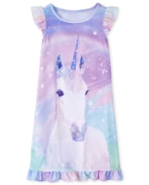 Girls unicorn nightgown 2025