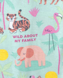 Baby And Toddler Girls Animal Snug Fit Cotton One Piece Pajamas