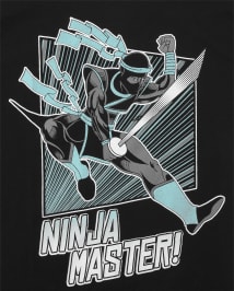 T-shirt graphique Ninja Master pour garçons