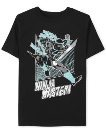 T-shirt graphique Ninja Master pour garçons