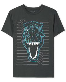 T-shirt à motif dinosaure pour garçon