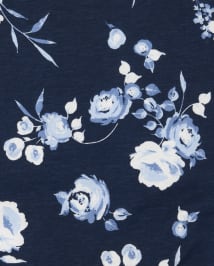 Lot de 2 barboteuses à rayures florales pour fille