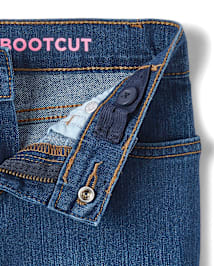 Lot de 2 jeans bootcut pour filles - Plus