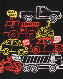 Toddler Boys Cars Graphic Tee 3-Pack