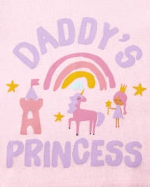 Baby And Toddler Girls Princess Snug Fit Cotton Pajamas 2-Pack