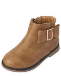 Toddler Girls Bow Booties