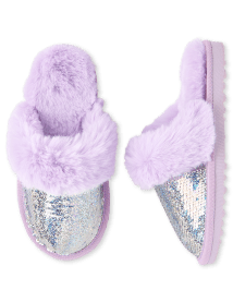 Sequin slippers girls discount