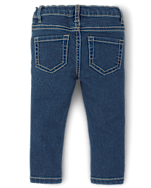 Jegging en denim extensible pour bébé et toute-petite fille