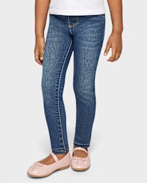 Jegging en denim extensible pour bébé et toute-petite fille