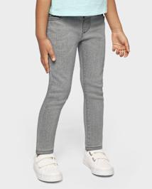 Baby And Toddler Girls Stretch Knit Twill Jeggings The