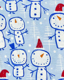 Unisex Baby And Toddler Snowman Snug Fit Cotton Pajamas