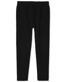 Girls fleece lined leggings top