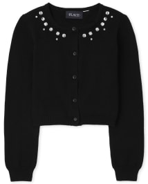 Girls Embellished Cardigan