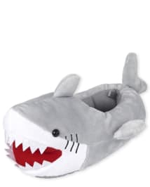 Boys Shark Slippers The Children s Place CA GREY