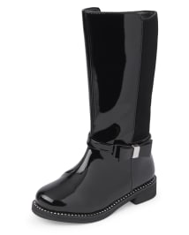 Toddler Girls Jeweled Tall Boots BLACK The Children s Place CA