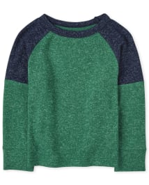 Baby And Toddler Boys Colorblock Lightweight Sweater Top