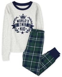 Boys Best Kid Snug Fit Cotton Pajamas
