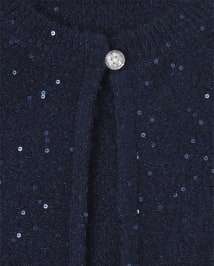 Girls sequin cardigan hot sale