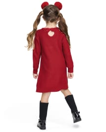 Toddler red sweater dress hot sale
