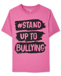 Unisex Kids Anti-Bullying Graphic Tee