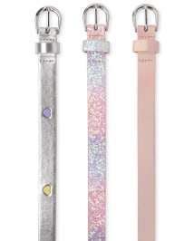 Girls glitter belt top