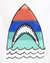 Boys Shark Rashguard