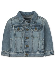 Veste en jean pour bébés et tout-petits garçons