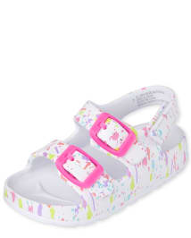 Toddler Girls Buckle Sandals MULTI CLR The Children s Place CA