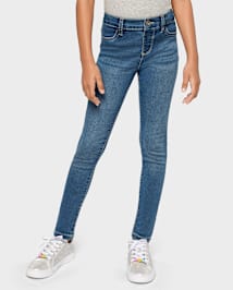 Jegging Denim Jeggings tricoté Fille - Plus
