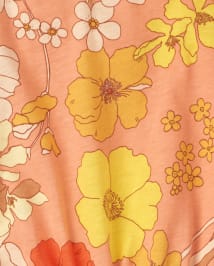 Barboteuse florale à une épaule pour bébés et petites filles
