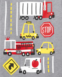 Toddler Boys Vehicle Graphic Tee 3-Pack