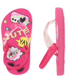 Tongs Doodle pour petites filles