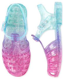 Girls Glitter Jelly Sandals MULTI CLR The Children s Place CA