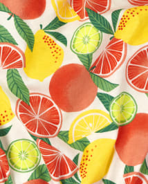 Barboteuse à volants fruits pour bébés et petites filles