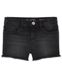 Short en jean pour fille